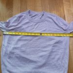 Lululemon Bring It Backbend Sweater Porcelain Pink Cashmere P2P 21” Sz 4 FLAWED Photo 6