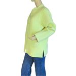 La Cera PINK & GREEN PAISLEY PRINT QUILTED REVERSIBLE JACKET (L) Photo 6