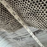 Marine layer  Women's Birdseye Collared Cardigan-Black/White Contrast Med Photo 6