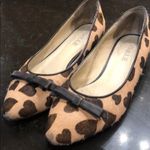 Belle classical series‎ heart Cheetah print flats Size 7 Photo 0