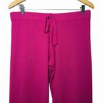 Juicy Couture Y2K Womens Pink 100% Cashmere Lounge Pants Size M Drawstring Heart Photo 3