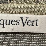 Jacques Vert Vintage 1990s Long Black and Tan Knit Sweater Vest Large? Photo 13