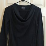 Marc New York MNY -  Women's Thermal Tunic Charcoal Long Sleeve Blouse Size Med Photo 2