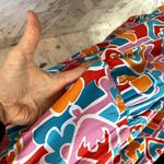 Amanda Uprichard Adelene Pocket Nap Dress Bright Floral Midi Miami NWT Small Photo 3