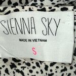 Sienna Sky  Animal Print Peplum Henley Tank Top Small Excellent Pre-Owned Photo 8
