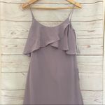 W•too WTOO • Maxi Dress • Ruffle Overlay Spaghetti Straps • Chiffon • Bridesmaid Gown Photo 1