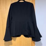 Harlowe $ Graham Harlowe & Graham Black Blazer With Bell Sleeves - Size Small Photo 1