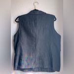 Orvis  Linen Button Down Vest Photo 3