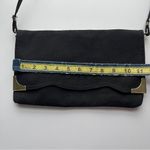 Black Women's Bag with Gold Accents Photo 4