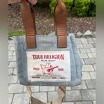 True Religion  Denim and Tan Mini Bag Photo 1