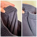 Brandy Melville  John Galt New York Rosa Jogger Sweatpants, Navy Blue sz. S Photo 6