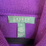 Lauren Ralph Lauren Purple Old Money Country Club Vanderpump Sweater Medium Photo 6