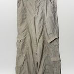 BDG  baggy y2k cargo 90s relaxed fit elastic waist khaki wide leg pants medium Photo 1
