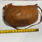 Jacqueline Ferrar Brown Leather Hobo Women Crossbody Bag Tan Photo 3