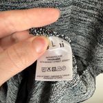 Ganni Anthropologie Ruffle Neck Sleeveless Pleated Dress Sz L Gray Office Career Photo 6