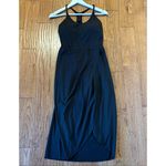 Halara  black athletic dress asymmetrical hem size small Photo 7