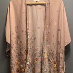 Maurice's Women's  Floral Kimono One Size Brown Multi Photo 0