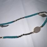 B.b. Lila Artisan Druzy and Charm Long Necklace Gold Photo 13