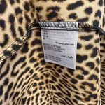 INC International Concepts Satin Leopard Maxi Shirt Dress 0 Petite Brown Photo 4