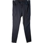 prAna Meme Cargo Skinny Pant Gray Stretch Zion Quartz Hiking Quick Dry Size 8 Photo 5