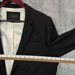 EUC J.Crew Regent Black Wool Blend Blazer Women's Size 16T Tall Black Photo 9