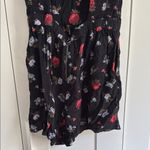 American Eagle Floral Black Romper Photo 4