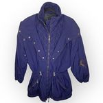 Vintage: Bogner ✧ Reindeer Embroidery Ski Snowboard Winter Anorak Jacket Parka ✧ Blue Size 10 Photo 1