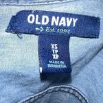Old Navy  denim button down XS normcore classic shirt Photo 2