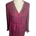 Torrid Plaid Button Down Babydoll Shirt Photo 1