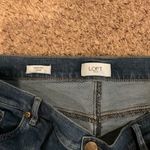 Loft  Dark Blue Flare Jeans Photo 1