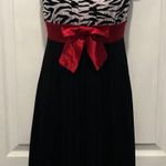 Taboo Rhinestone Strap Party Dress Photo 3