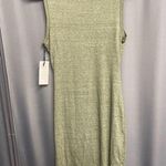 Treasure & Bond Shift Dress Womens Small Green Sleeveless Boat Neck Hipster B47 Photo 3
