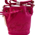 Juicy Couture NWT Beach Couture Crossbody Terry Cloth Pink Flash Bag Photo 0