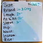 Lou & grey Ombre Cowl Neck Tunic Top Long Sleeve Lightweight Pullover Photo 4