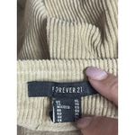 Forever 21 Women's Beige Pleated Corduroy Mini Skirt Size XL Bag7 NWT Photo 3