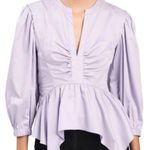Derek Lam  10 Crosby Everly Handkerchief Peplum Top Photo 1