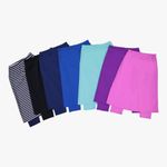 Purple Modest Athletic Skirt Leggings Casual Layering Workout Stretchy Sporty Size XL Photo 8