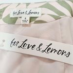 For Love & Lemons  Aiko Mini Skirt in Green Photo 5