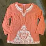 Lilly Pulitzer Charlotte Coral Tunic Top Women’s Size Small Photo 0