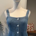 Petal and Pup  Bettie Button Front Denim Midi Dress New! Photo 7