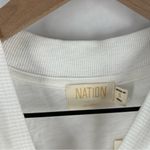 Nation Ltd  Classic‎ White Pima Cotton Mock Neck Tank Top NWT Size S Photo 2