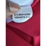 Jones New York Button Front Shirt Dress Raspberry Pink Roll Tab Sleeve Sz 4 READ Photo 11