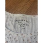 Aeropostale  Floral Ribbed Shrunken Tee Size XXL Photo 1