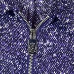 Michael Kors  Violet and White Textured Blouse A0243 Photo 2