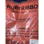 Brand New Ruby Ribbon Women's Size 32 Terracotta V Neck Sleek Shapewear Orange Photo 3