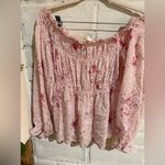 Love Shack Fancy  Tiffie Top in bubbly pink size M Photo 5