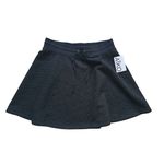 NWT AIKO Dark Academia Quilted Skater Skirt Small Black WhimsiGoth Quiet Luxury Photo 1