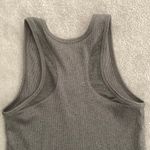 Under Armour LN Fitted Heat Gear Gray Women's Size S UA Workout Tank Top Photo 4