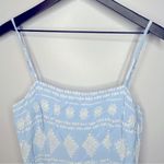 Skylar + Madison Skylar +‎ Madison Blue White Mini Dress Size Large Photo 2