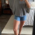 Victoria's Secret Gray Poncho Hooded Sweatshirt  Photo 0